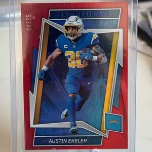 2022 Austin Ekeler /35 Panini Rookies and Stars Card. Mint condition